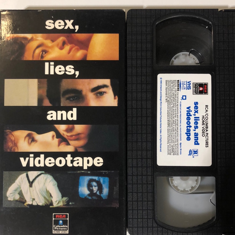 10for$20💙RCA VHS Tape - Sex, Lies, and Videotape